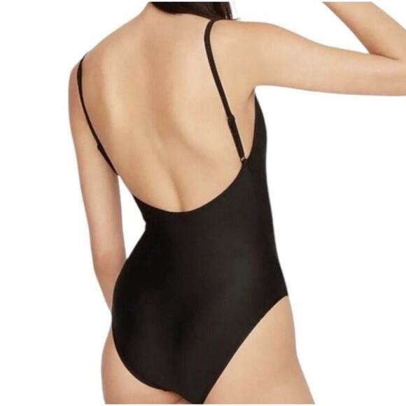 J. Crew Navy Blue Scoop Neck One-Piece Swimsuit Size 24 NWT – Plus Size - Picture 4 of 13